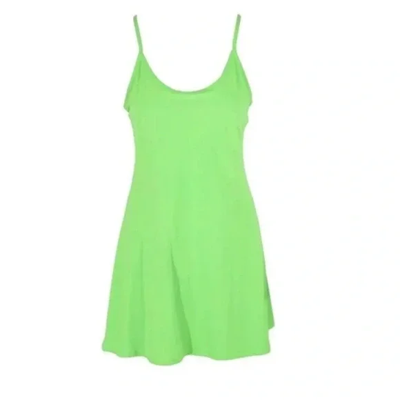green exercise dress The Exercise Dress in CloudKnit Fabric - Joggy Green main image 0